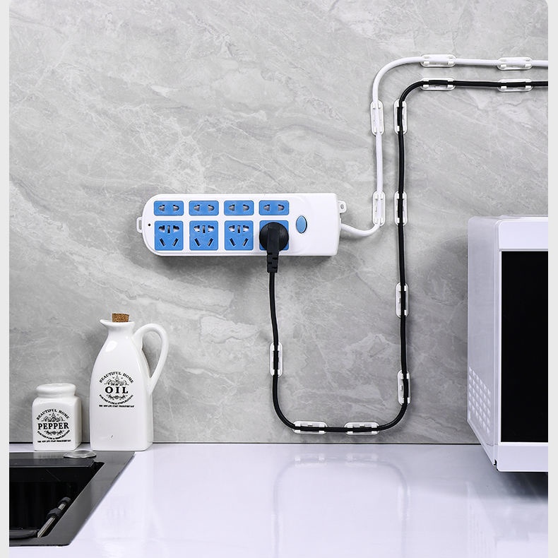 Kẹp Cố Định Dây Cáp Tự Dính Tiện Lợi