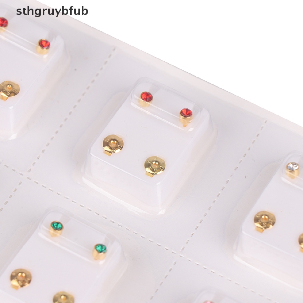 Set 24 Bông Tai Thép Thời Trang Cá Tính Cho Nữ