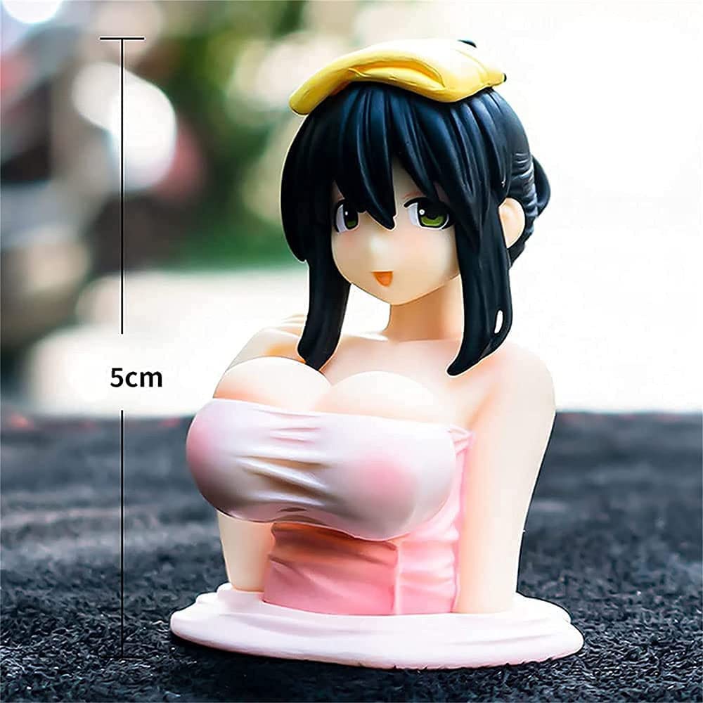 Mô Hình Búp Bê Kanako Đang Lắc Dễ Thương Trang Trí Bảng Điều Khiển Xe Hơi