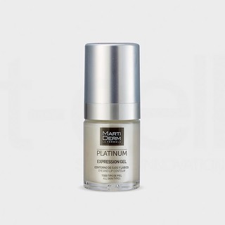 Gel Dưỡng Làm Đầy Rãnh, Giảm Nhăn Đuôi Mắt & Khóe Miệng - MartiDerm Platinum Expression Gel 15ml