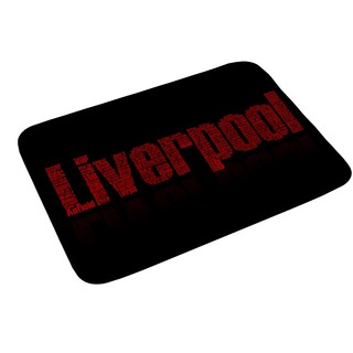Thảm cửa Câu lạc bộ bóng đá Logo Liverpool Phòng ngủ Văn phòng Trang trí nội thất Thảm trải sàn chống trượt (60x40CM)