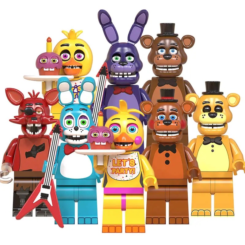 Mô Hình Nhân Vật Trong Five Nights At Freddy Chica Bonnie Foxy Freddy ...