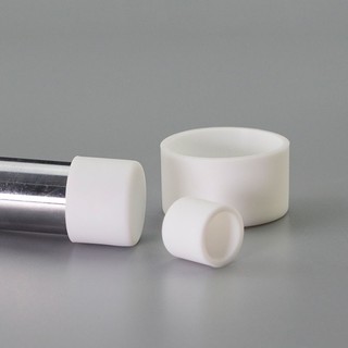 1 / 5 / 10 Chiếc Trắng Tròn Silicon Cao Su Vỏ Silicon Cao Su Nắp Cách Nhiệt Tay Bàn Ghế Chân Bao Ống Tay ID 3.7-74.5mm