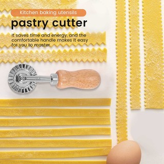 Máy cắt bánh ngọt - Bánh xe cắt mì ống - Máy cắt bánh xe Ravioli Crimper Máy cắt bột bánh xe cho phụ kiện bánh mì ống nhà bếp