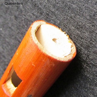Queenten Traditional 6 Hole Bamboo Flute Clarinet Student Musical Instrument Wood AU QT