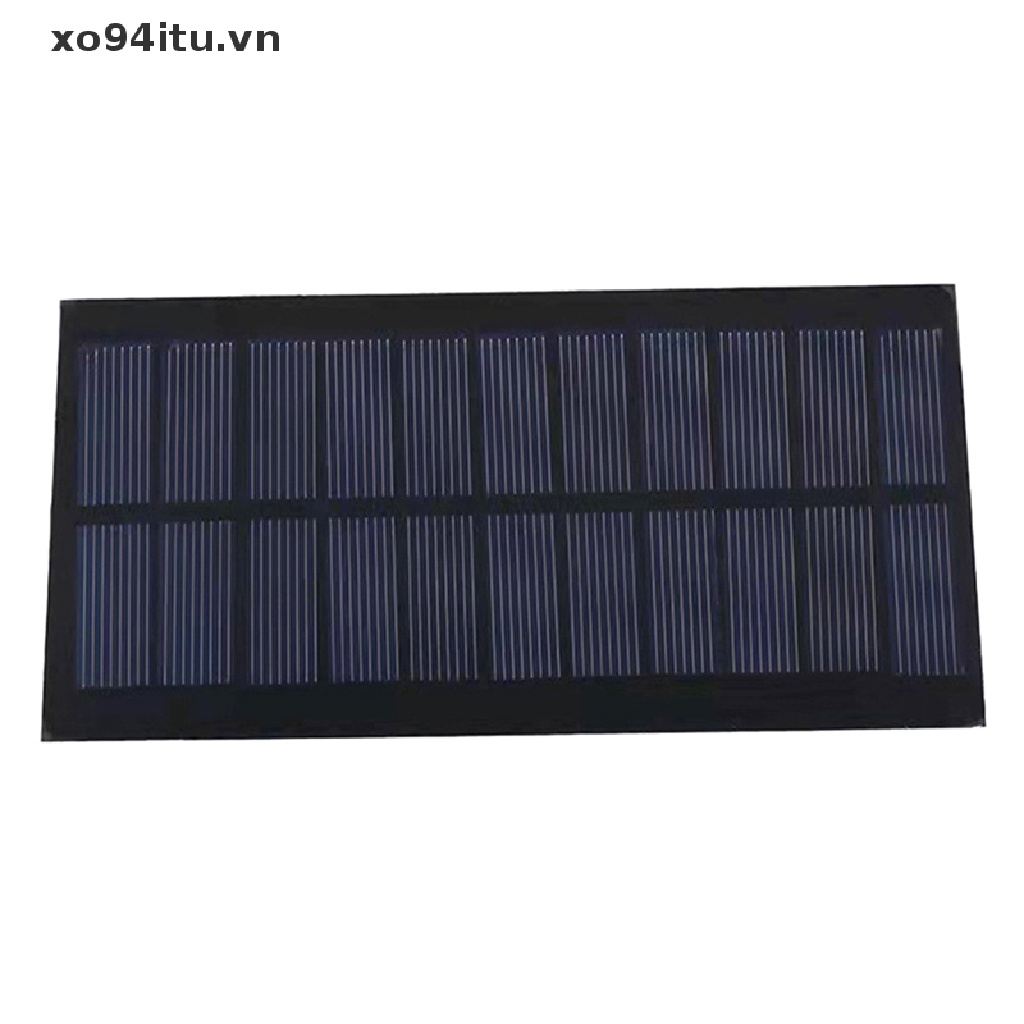 Bảng điều khiển năng lượng mặt trời XOITU 1W 5V DIY Bảng điều khiển Silicon năng lượng mặt trời nhỏ cho bộ sạc điện thoại di động Đèn gia đình Bảng tế bào năng lượng mặt trời VN