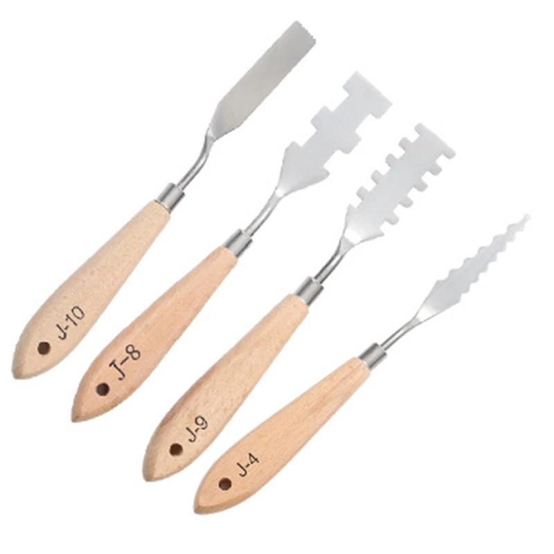 Dao Trộn Màu Vẽ Tranh Sơn Dầu Nghệ Thuật Bằng Thép Không Gỉ