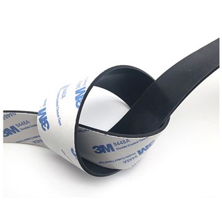 Chiều dài 300 / 1000mm Màu đen Dải niêm phong silicon tự dính Chống trượt Hấp thụ sốc Seal Up Pad Chiều rộng 10 / 20 / 30 / 40 / 50mm