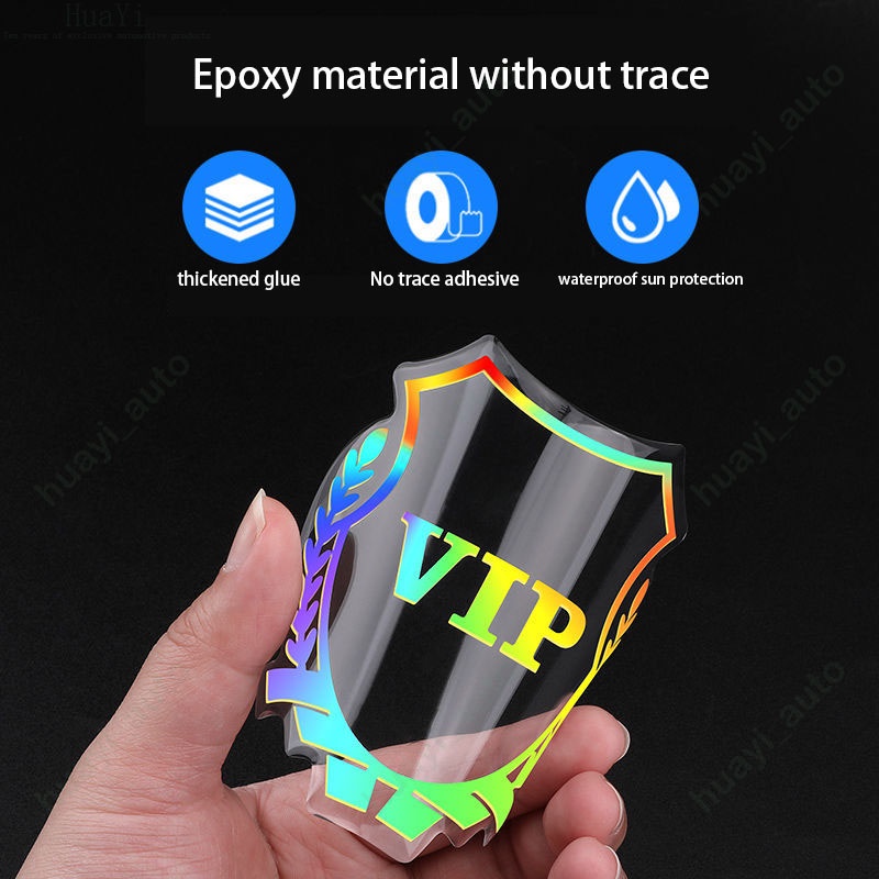 Miếng Dán Logo Màu Laser Trang Trí Thân Xe Hơi Vinfast Vf 8 Vf 9 Vf E34