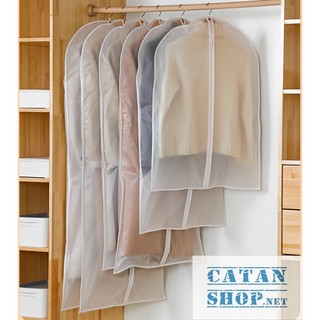 Bao trùm quần áo treo tủ chống bụi, nấm mốc, có khóa, chống thấm nước, sắp xếp tủ quần áo GD695-BAKhoa