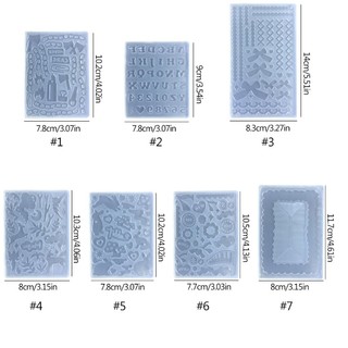 Khuôn Silicone Làm Khung Ảnh Trang Trí
