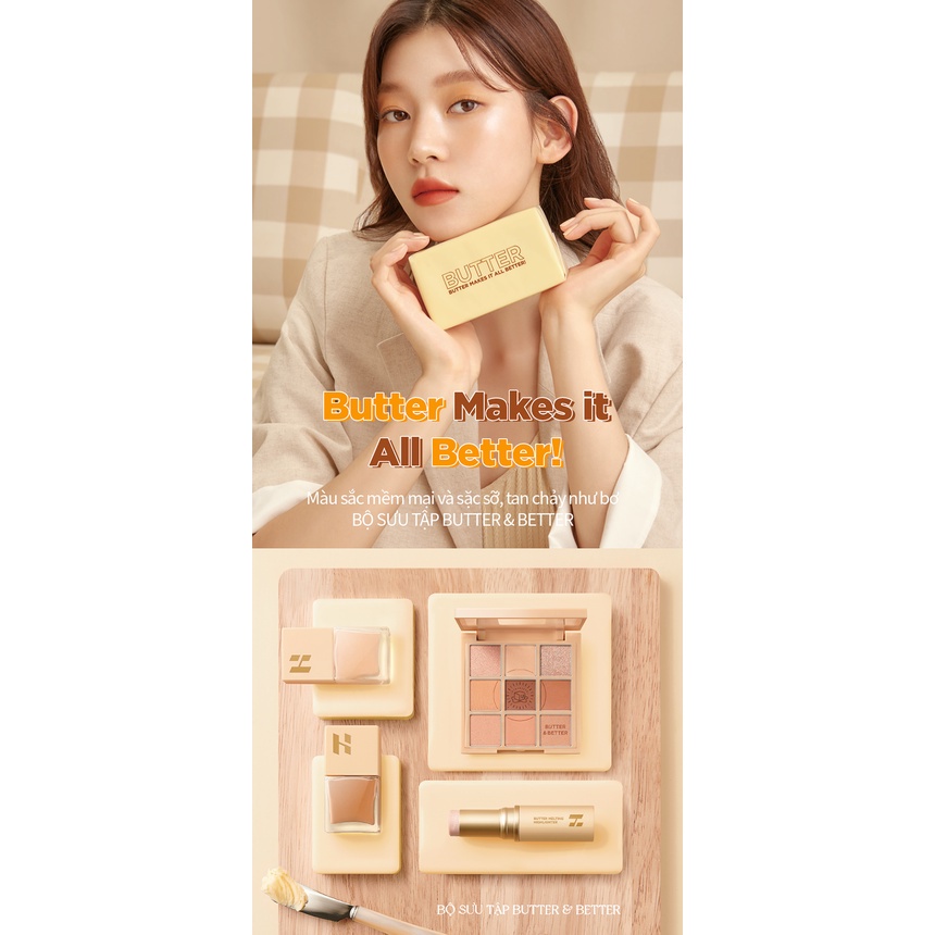 Ảnh Son Kem Lì Mờ Vân Môi HOLIKA HOLIKA Butter Blur Tint 4g Daily Beauty Official 3