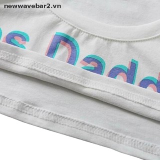 [Mới] Áo thun ngắn tay in chữ Yes Daddy tay ngắn chạy bộ.