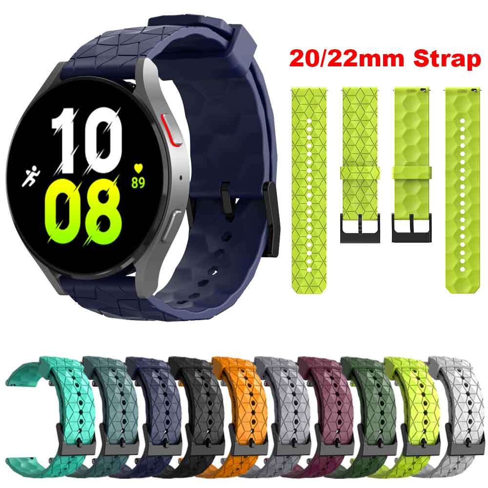 Aurrain 18mm 19mm 20mm 22mm Silikon Armband Für Garmin/Galaxy/Amazfit