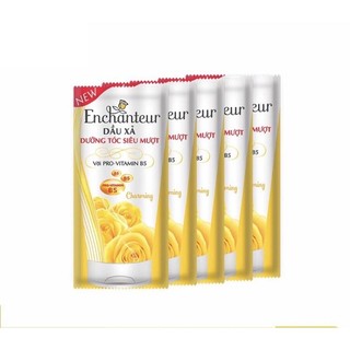 24 gói Dầu Xả / Dầu gội Dưỡng Tóc Siêu Mượt Enchanteur Charming date mới