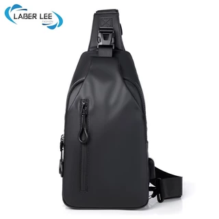 Túi đeo chéo ngực LABER LEE chống thấm nước thời trang cho nam