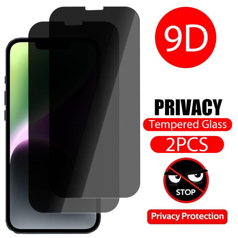 Set 2 Kính Bảo Vệ Màn Hình Chống Nhìn Trộm Cho iPhone 14 13 12 11Promax Plus X XS MAX XR 7 8 6 6Splus SE 2022 2020 14Plus 13Mini 12Mini