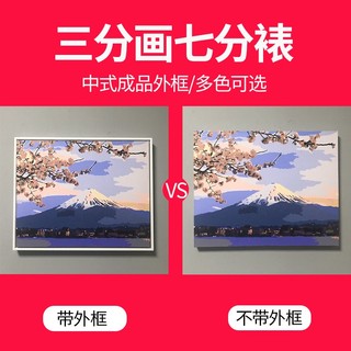 Tranh Sơn Dầu Acrylic Hình Nhân Vật Hoạt Hình Anime