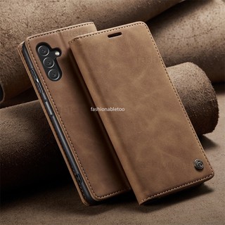 Ốp Điện Thoại Da Mờ Lật Cho Samsung Galaxy A06 s A06s A 06s A16 A26 A36 A56 A 16 A 26 A 36 A 56 SamsungA06s Khe Cắm Thẻ 5G Ví Giá Đỡ Vỏ Từ Tính Ốp Lưng Chống Sốc
