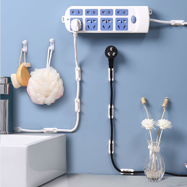 Kẹp Cố Định Dây Cáp Tự Dính Tiện Lợi