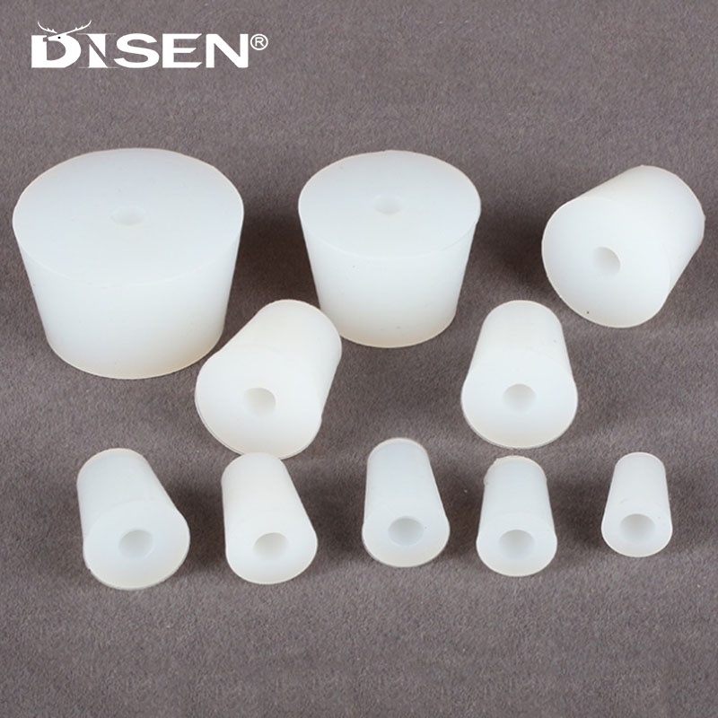 Nút chặn lỗ ống silicon hình nón có lỗ