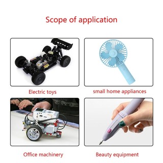 COLO Micro Motor Động Cơ DC Động Cơ Tốc Độ Cao Cho Đồ Chơi DIY Ô Tô Hiệu Suất Ổn Định Tiếng Ồn Thấp TT 300 130 Động Cơ Mini Tùy Chọn