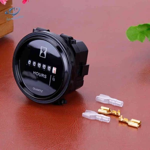 Đồng Hồ Đo Giờ 12v 24v 36v Màn Hình Tròn 2 "Chống Thấm Nước Chuyên Dụng Cho Tàu Thuyề