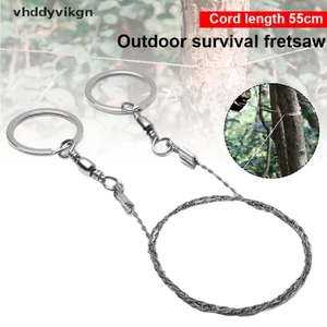 Cưa Dây Khẩn Cấp Gọn Nhẹ Với Tay Cầm Xoay Được Tiện Dụng Khi Đi Cắm Trại / Leo Núi