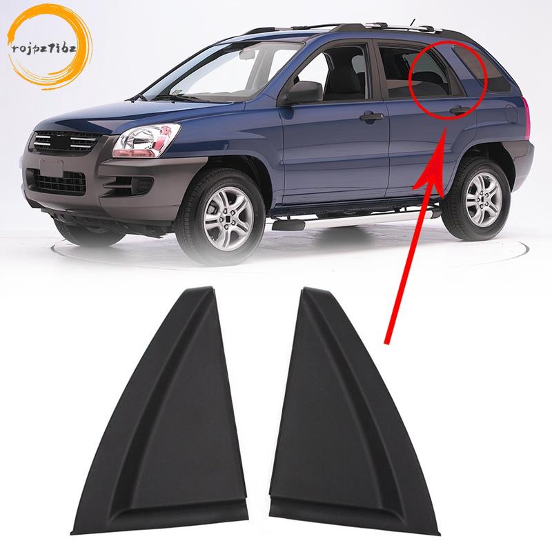 Dành Cho Xe Kia Sportage 2006-2009 2010 Phía Sau Cửa Sổ Bao Bộ Dụng Cụ Cửa Bên Ba Góc Trụ Viền Bảo Vệ Phụ Kiện