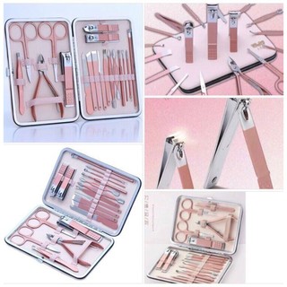 Bộ bấm móng tay 18 món đa năng - Bộ kềm cắt móng tiện lợi cho gia đình