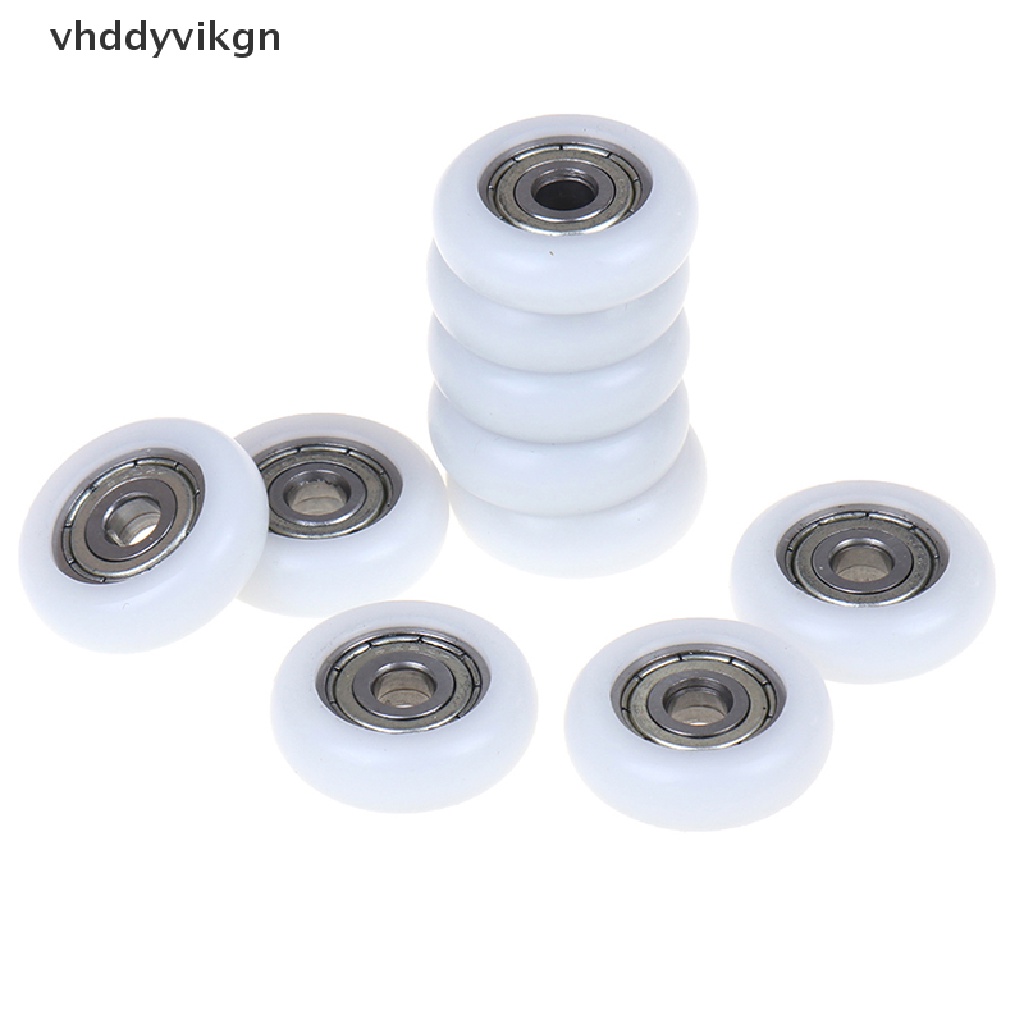 Set 2 / 5 / 10 Bánh Xe Lăn Bằng Nhựa Thay Thế Cho Cửa Nhà Tắm