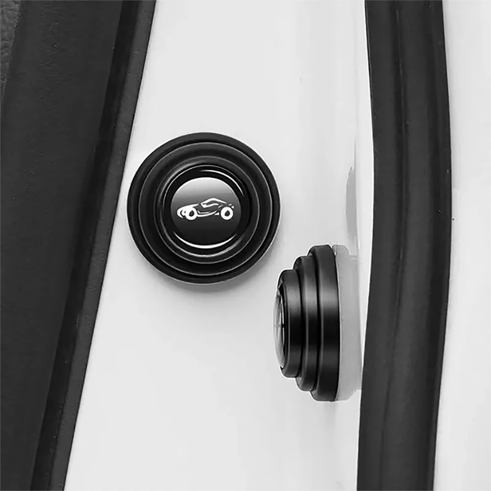 Bộ 10 Miếng Đệm Cao Su silicone Chống Sốc Cách Âm Thông Dụng Cho Xe Hơi / Xe Tải