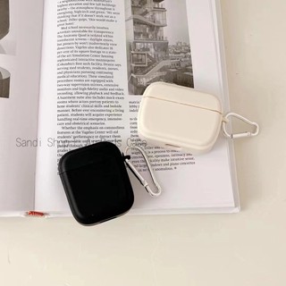 Vỏ Bảo Vệ Hộp Sạc Tai Nghe AirPods 1 2 3 Pro AirPods Pro2 Apple Bluetooth Gen 2 AirPods 3 Bằng TPU Dẻo Trong Suốt Màu Trơn Chống Rơi