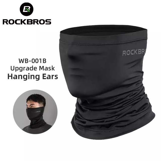 Rockbros Khẩu Trang Lụa Lạnh Chống Tia UV Chống Mồ Hôi Thoáng Khí Dành Cho Nam Và Nữ