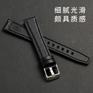 Dây Đeo Tay Thay Thế Bằng Da Và Silicon Tháo Gỡ Nhanh Cho Đồng Hồ Thông Minh Huawei GT 10mm 12mm 14mm 16mm
