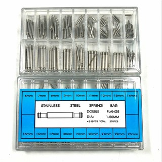 Bộ 360 Chốt Lò Xo Bằng Thép Không Gỉ 8mm-25mm Sửa Chữa Đồng Hồ