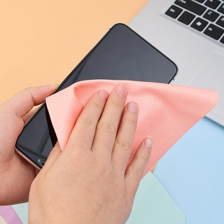 Khăn Lau Mắt Kính Bằng Sợi Microfiber Hai Mặt Chống Sương Mù Có Thể Tái Sử Dụng
