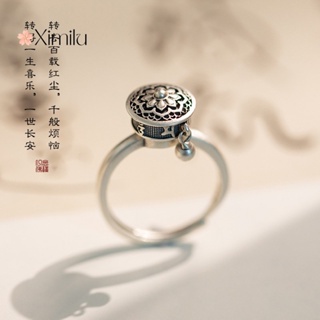 ♥Nhẫn Bạc Thái Lan May Mắn Chính Hãng An Toàn Cho Nữ