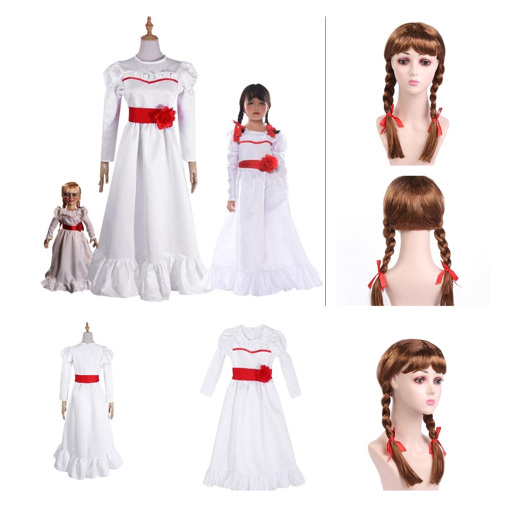 Annabell Tóc Giả Người Lớn Có Đuôi Ngựa Cho Trang Phục Hóa Trang Phụ Kiện