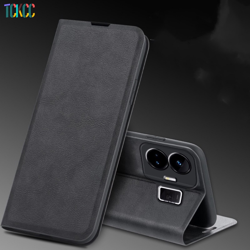 Ốp Lưng Điện Thoại Dạng Ví Da Lật Dành Cho Realme GT Neo5 C55 GTNeo3 GTNeo2 GTNeo2T GT Realme 10 10PRO + Q3Pro