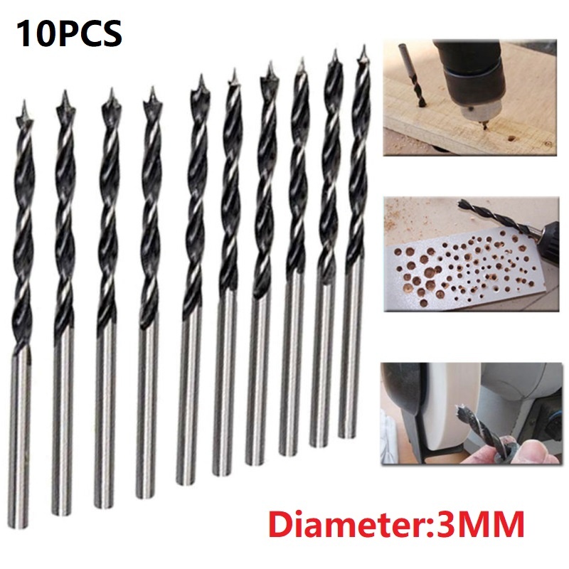 Bộ Mũi Khoan Gỗ 10 X 3mm Chất Lượng Cao