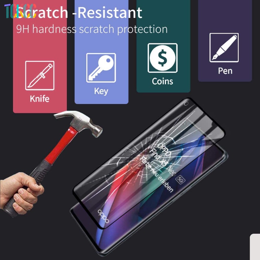 Kính cường lực toàn màn hình cho Oppo Find X6/X6 Pro/X5/X5 Pro/X3/X3 Pro/X2/X2 Pro/X2 Lite/X2 Neo