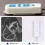 Miếng Dán Tường Treo Ổ Cắm Điện, Modem Đa năng 10x4cm
