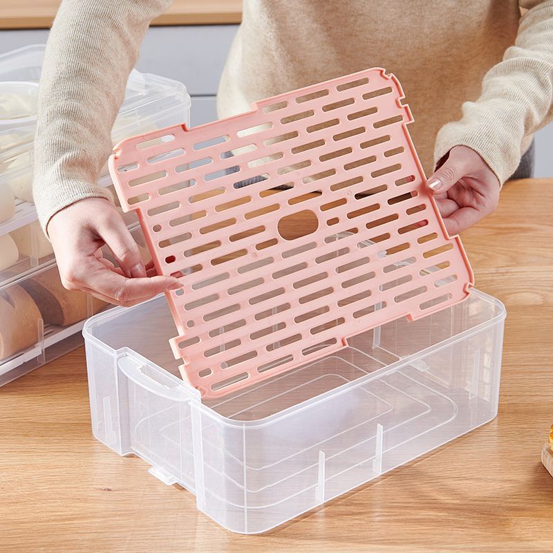 Hộp thực phẩm trong suốt cấp cộng, giữ tươi, đựng bánh ngọt, lưu trữ nhà bếp