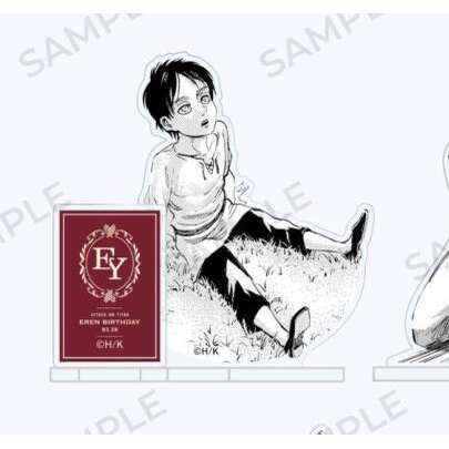 Anime Tấn Công Titan Acrylic Đứng Mẫu Búp Bê Levi Ackerman Eren Yeager Nhân Vật Hành Động Đồ Chơi Trang Trí Phòng Chơi Quà Tặng Shingeki no Kyojin