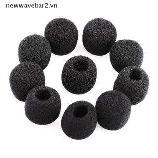 Bộ 10 micro xốp có kính chắn gió bảo vệ Meeg Mic