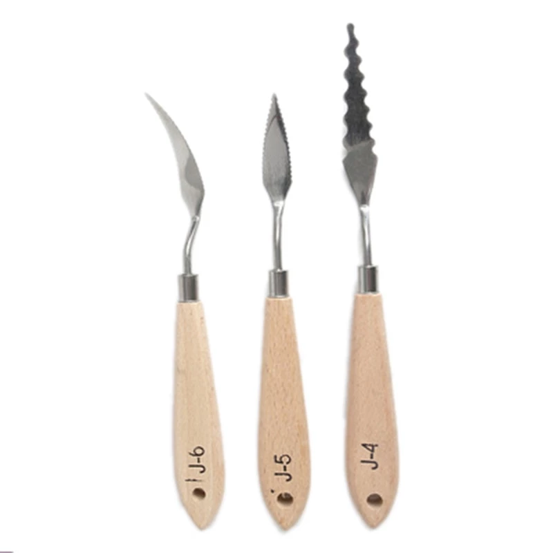 Dao Trộn Màu Vẽ Tranh Sơn Dầu Nghệ Thuật Bằng Thép Không Gỉ