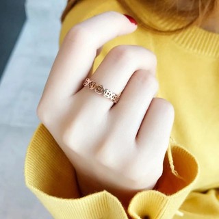 Women's Gold-Plated Feng Shui Ring by LUXU Fashion Accessories Store
