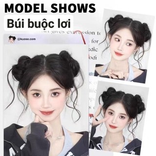 Búi Tóc Giả Buộc Lơi Phong Cách Hàn Quốc HaminStore