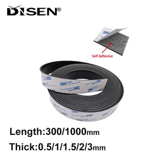 Chiều dài 300 / 1000mm Màu đen Dải niêm phong silicon tự dính Chống trượt Hấp thụ sốc Seal Up Pad Chiều rộng 10 / 20 / 30 / 40 / 50mm